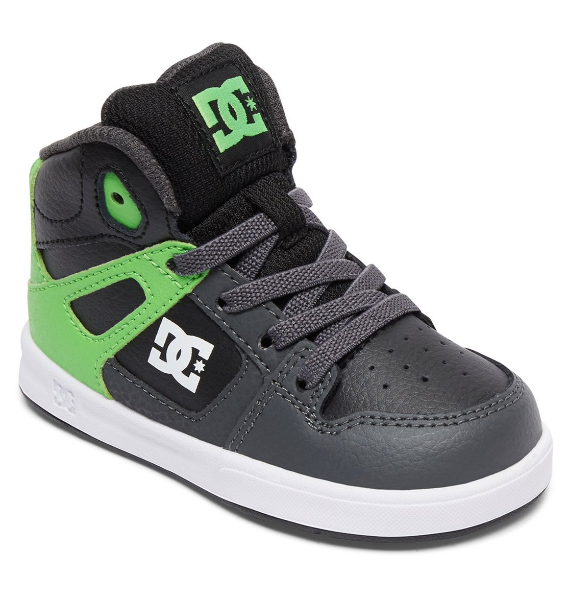 Кросівки DC Shoes Kids Rebound р. 21,5/6/14,5 см Green/Grey/White - фото 3 Кросівки DC Shoes Kids Rebound р. 21,5/6/14,5 см Green/Grey/White - фото 3