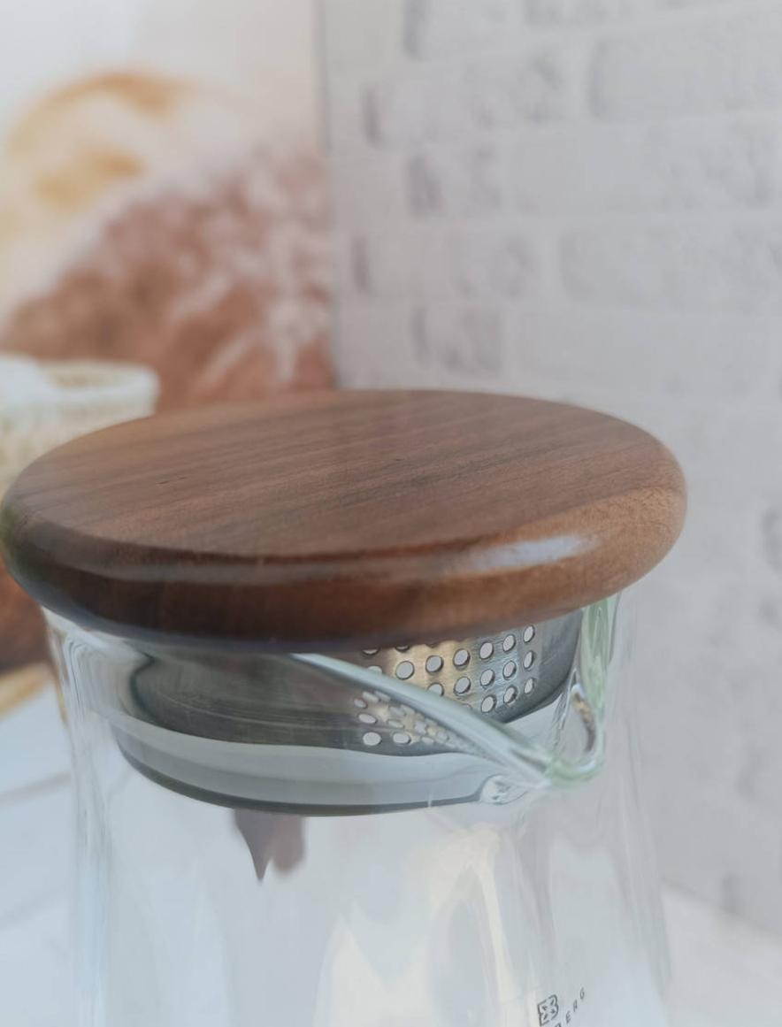 Кувшин Edenberg EB-19574 стеклянный с деревянной ручкой и крышкой 1,8 л (21300753) - фото 4 Кувшин Edenberg EB-19574 стеклянный с деревянной ручкой и крышкой 1,8 л (21300753) - фото 4