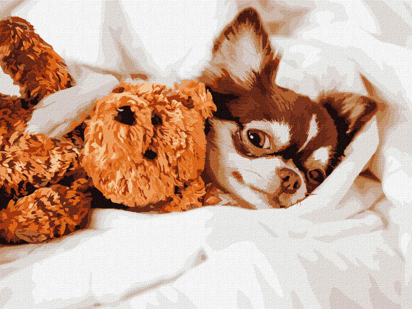 Картина по номерам Идейка Уютное утро 30x40 см без коробки (KHO4268)