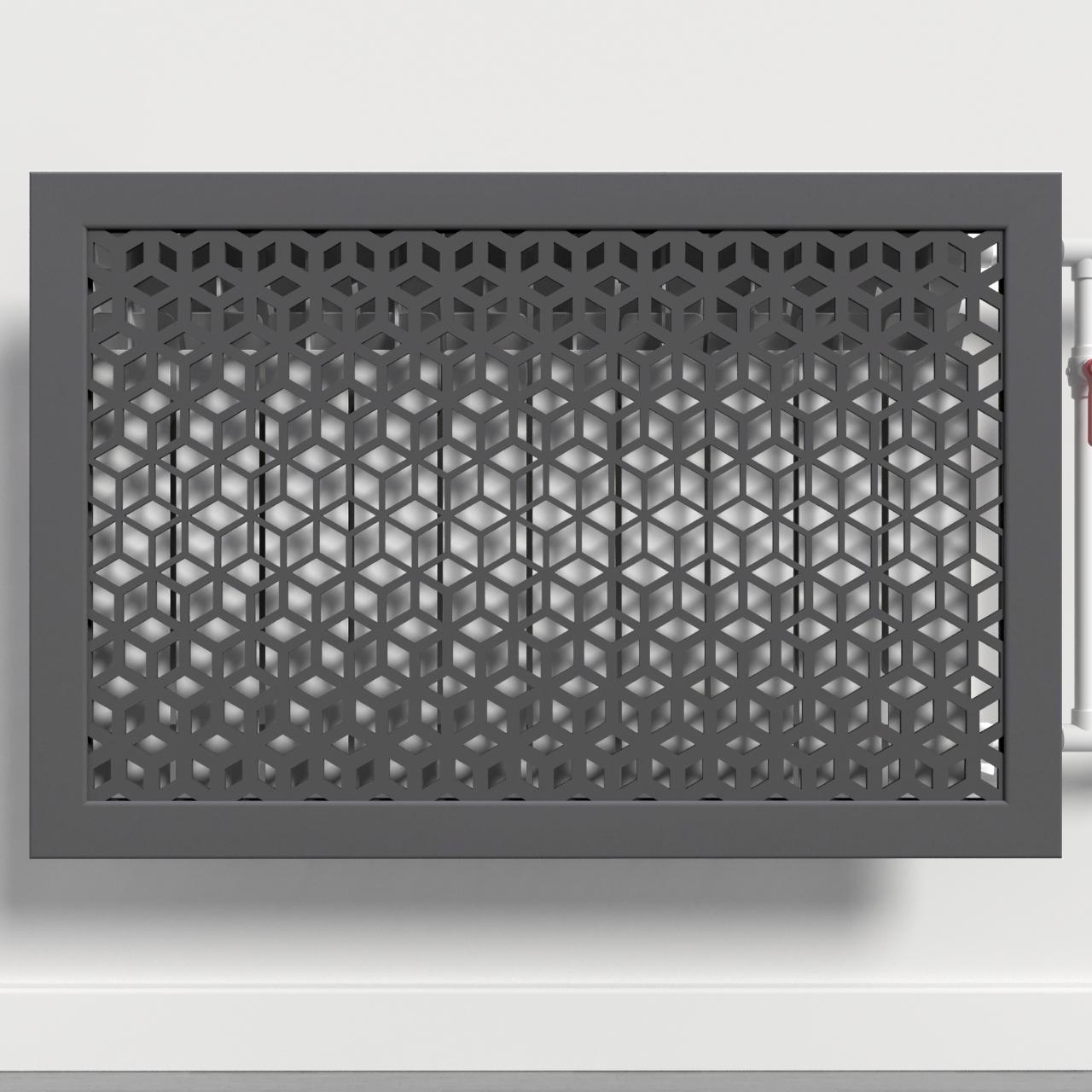 Решітка-екран на батарею SMARTWOOD 900 мм Графіт (R20053106)