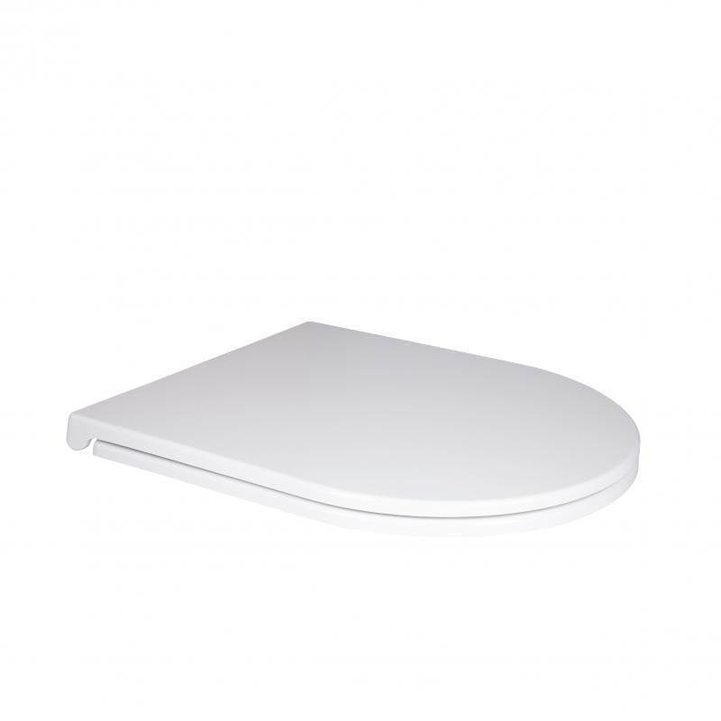 Сидіння для унітаза Qtap Robin/Aries з мікроліфтом Slim QT99HY2411W (SD00045286)