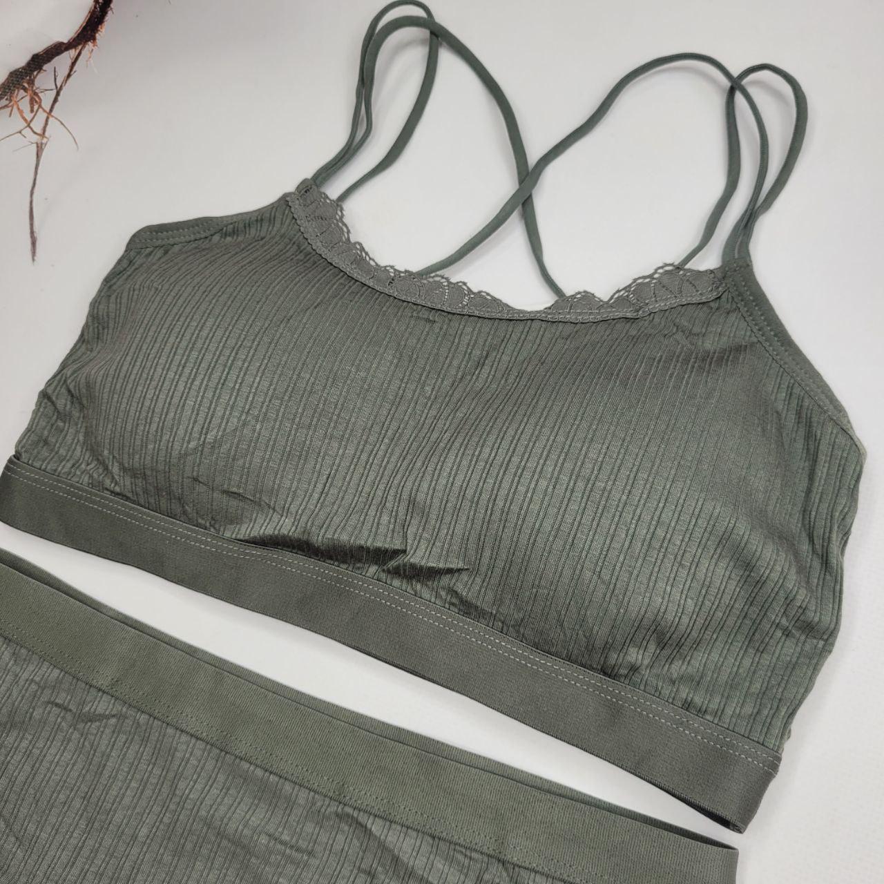 Комплект у рубчик Beisdanna 8853 S Khaki - фото 4