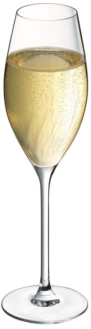 Набор бокалов для шампанского CD'A SWIRLY 4 шт. х 240 мл (V2830) - фото 1 Набор бокалов для шампанского CD'A SWIRLY 4 шт. х 240 мл (V2830) - фото 1