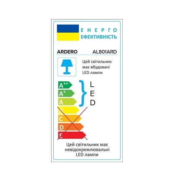 Светильник накладной светодиодный Ardero AL801ARD 48 Вт 30х4 см White (iz16043) - фото 3 Светильник накладной светодиодный Ardero AL801ARD 48 Вт 30х4 см White (iz16043) - фото 3