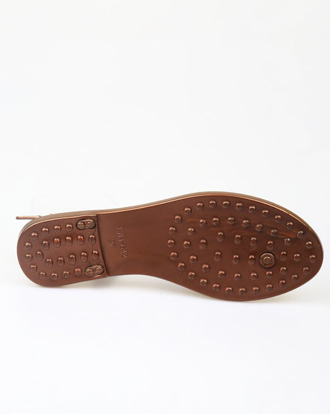 Босоножки шлепанцы женские пляжные р. 39 24,5 см Коричневый (KG-7735) - фото 4 Босоножки шлепанцы женские пляжные р. 39 24,5 см Коричневый (KG-7735) - фото 4