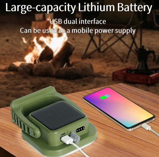 Лампа LED 4 режими освітлення 9000 mAh 50W 3000 лм - фото 6