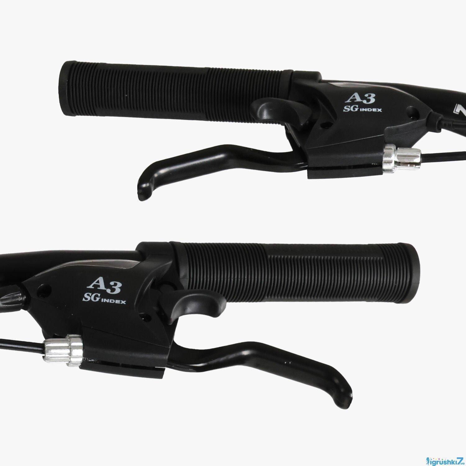 Велосипед горный Corso Nitro 29" оборудование Saiguan рама 19" Черно-белый - фото 4