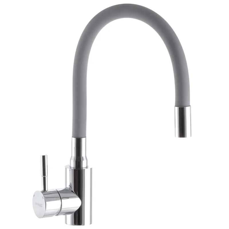 Смеситель для кухни Champion SAS-011 с рефлекторным изливом Серый (CH0289)