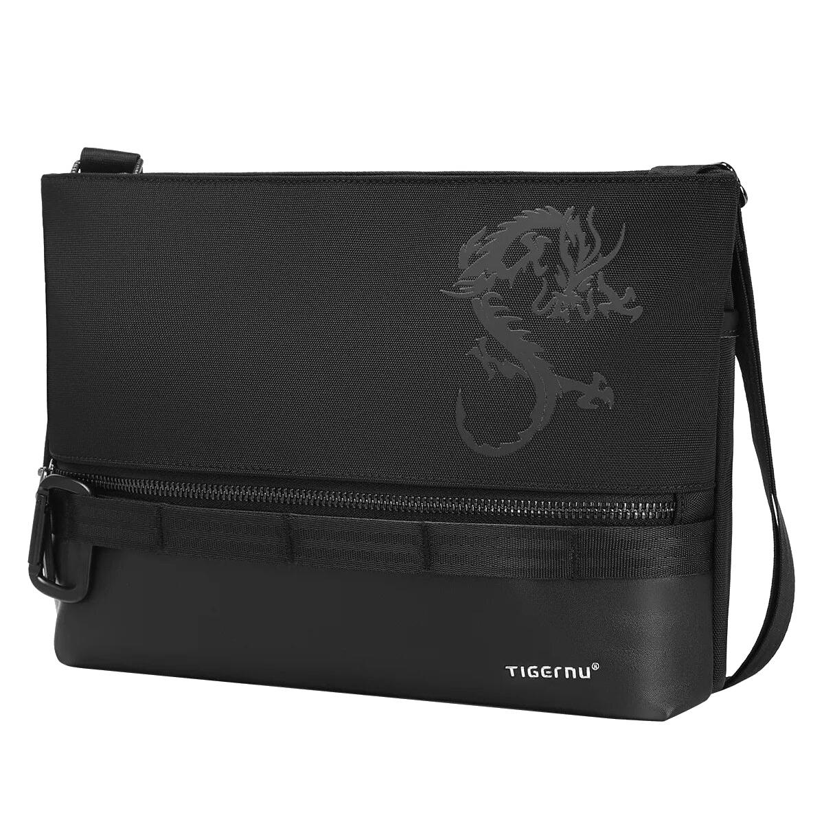Сумка через плечо городская Tigernu T-S8222L для планшета до 9,7" Черный (TGN-T-S8222L-3104)