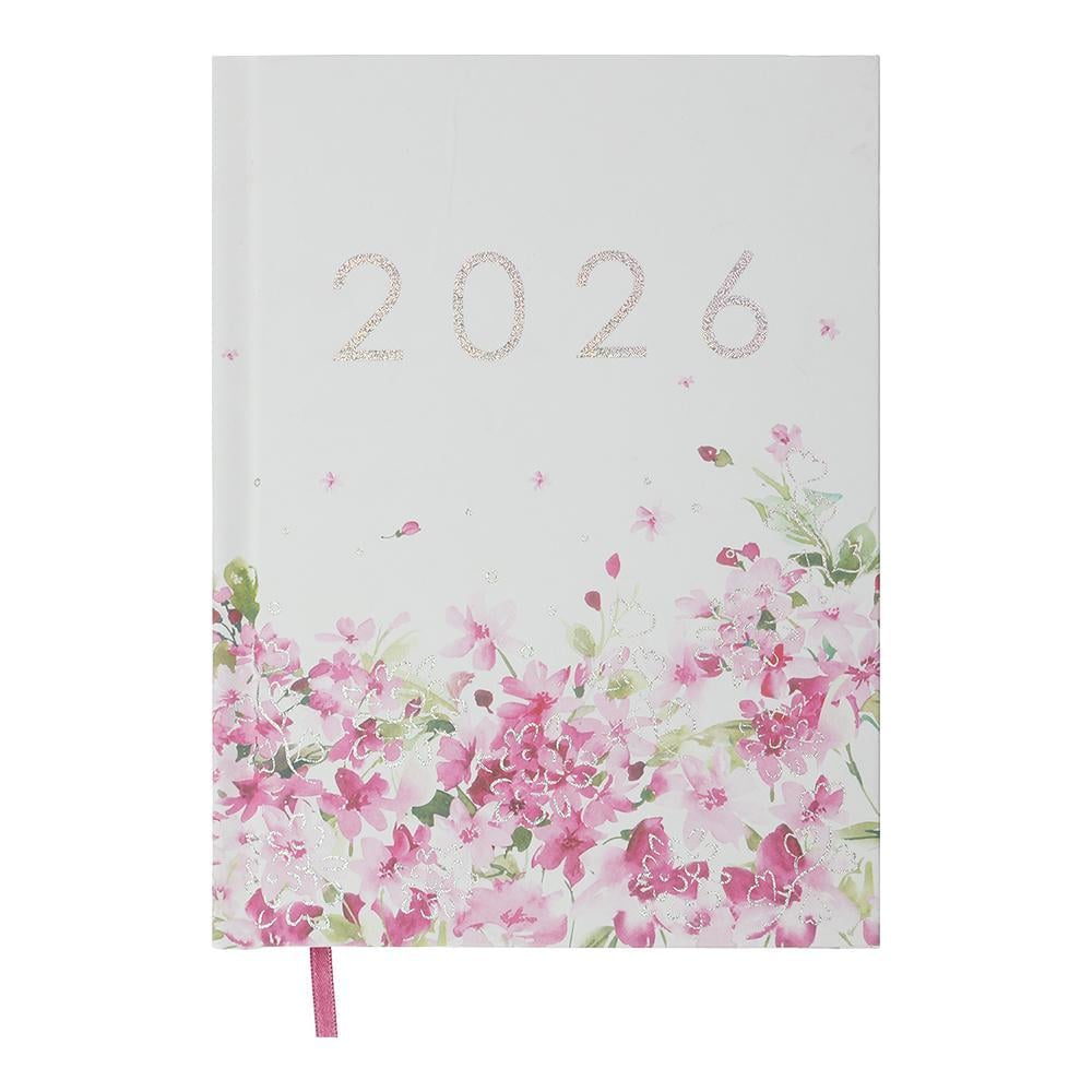 Дневник датированный 2026 Buromax Melody A5 336 стр. Белый (BM.21163-12)