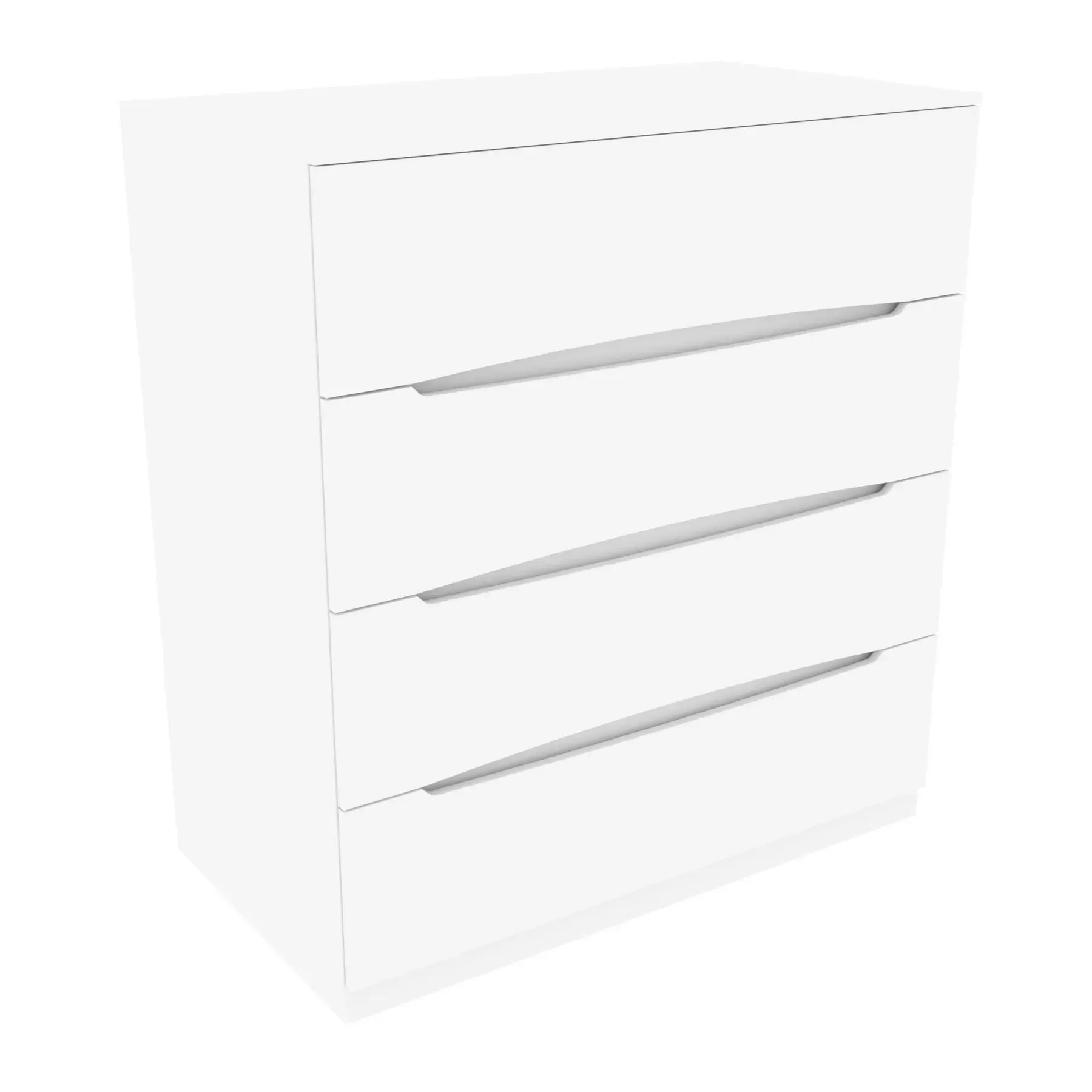 Комод з шухлядами Kontinent Дельта №1 109х61х120 см Білий (58297849) - фото 2 Комод з шухлядами Kontinent Дельта №1 109х61х120 см Білий (58297849) - фото 2