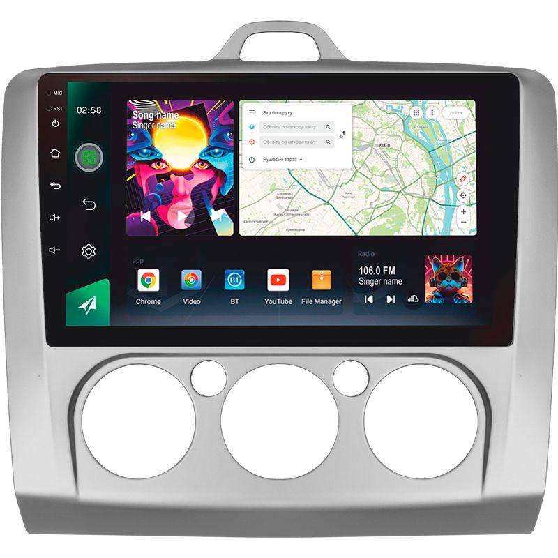 Магнітола штатна Sigma PRO 98128 2K 8/128 GB Ford Focus 2 Mk 2 2004-2011 F1 9" (AR-78250)