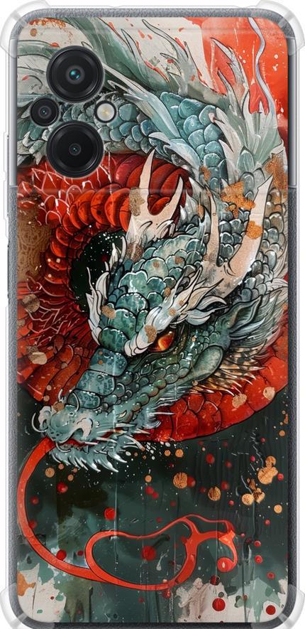 Чехол на Xiaomi Poco M5 Стихия огня (6101sp-2767-42517)