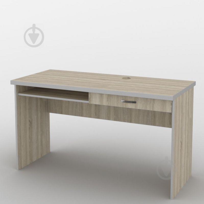 Письменный стол Тиса Мебель СМ-20/2 Ш.-1400мм Г.-600мм Дуб сонома