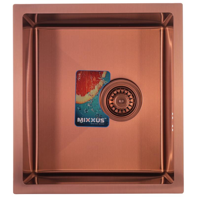 Мойка MIXXUS MX4843-220x1.0-PVD-BRONZE (MX0558)