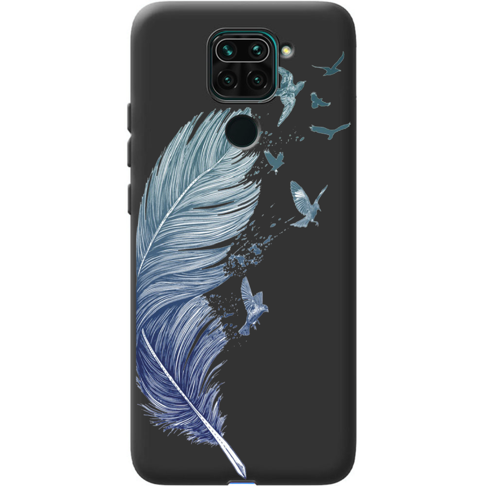 Чохол Boxface Xiaomi Redmi Note 9 Feather Чорний силікон (39801-cc38-41087)