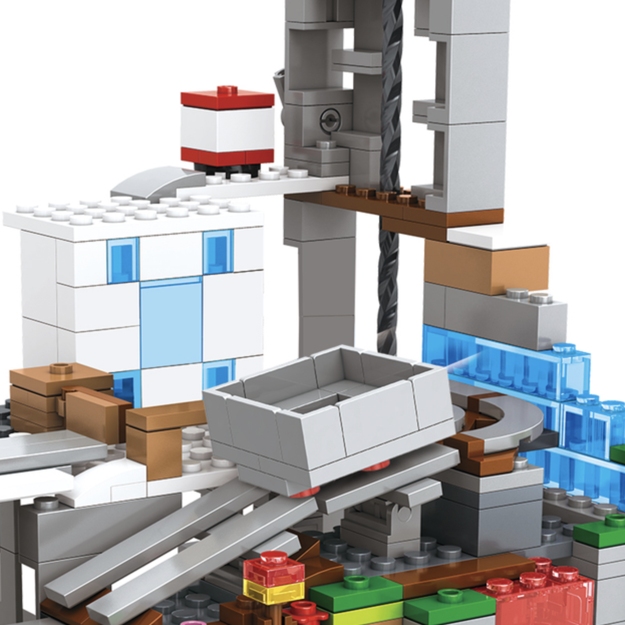 Конструктор My World Печера 587 деталей (SJ82003) - фото 7