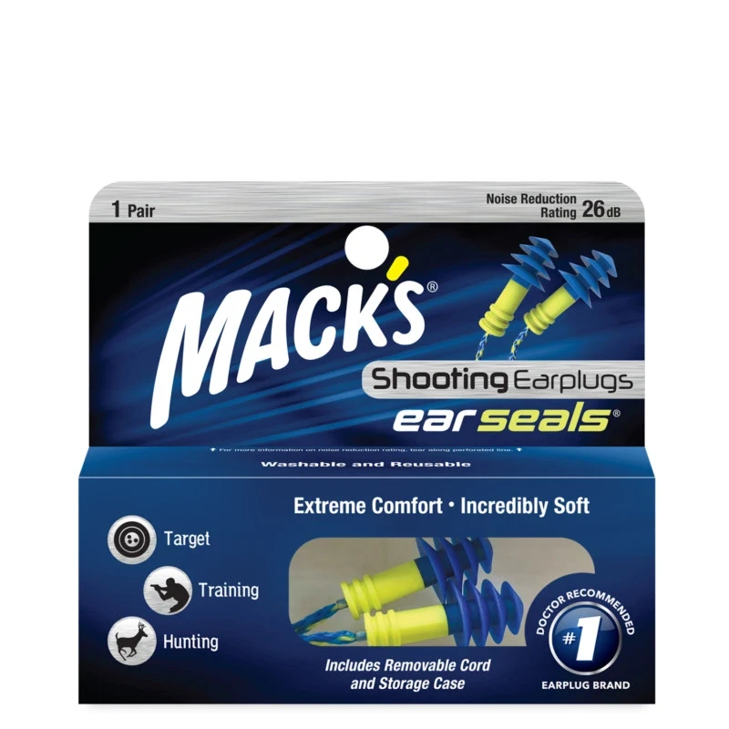 Беруши Mack's Ear Seals универсальные для cтрельбы Беруши Mack's Ear Seals универсальные для cтрельбы
