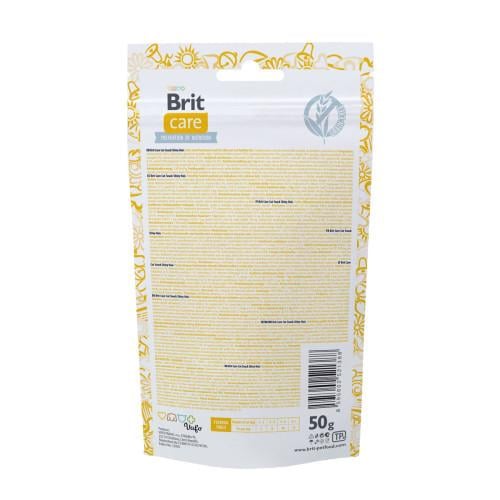 Ласощі функціональні Brit Care Shiny Hair з лососем для котів 50 г - фото 3 Ласощі функціональні Brit Care Shiny Hair з лососем для котів 50 г - фото 3