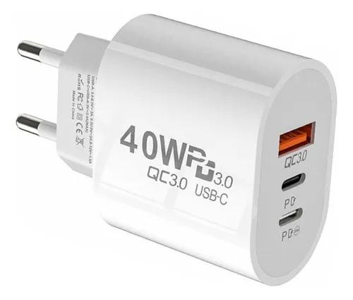 Адаптер зарядный 65W Белый