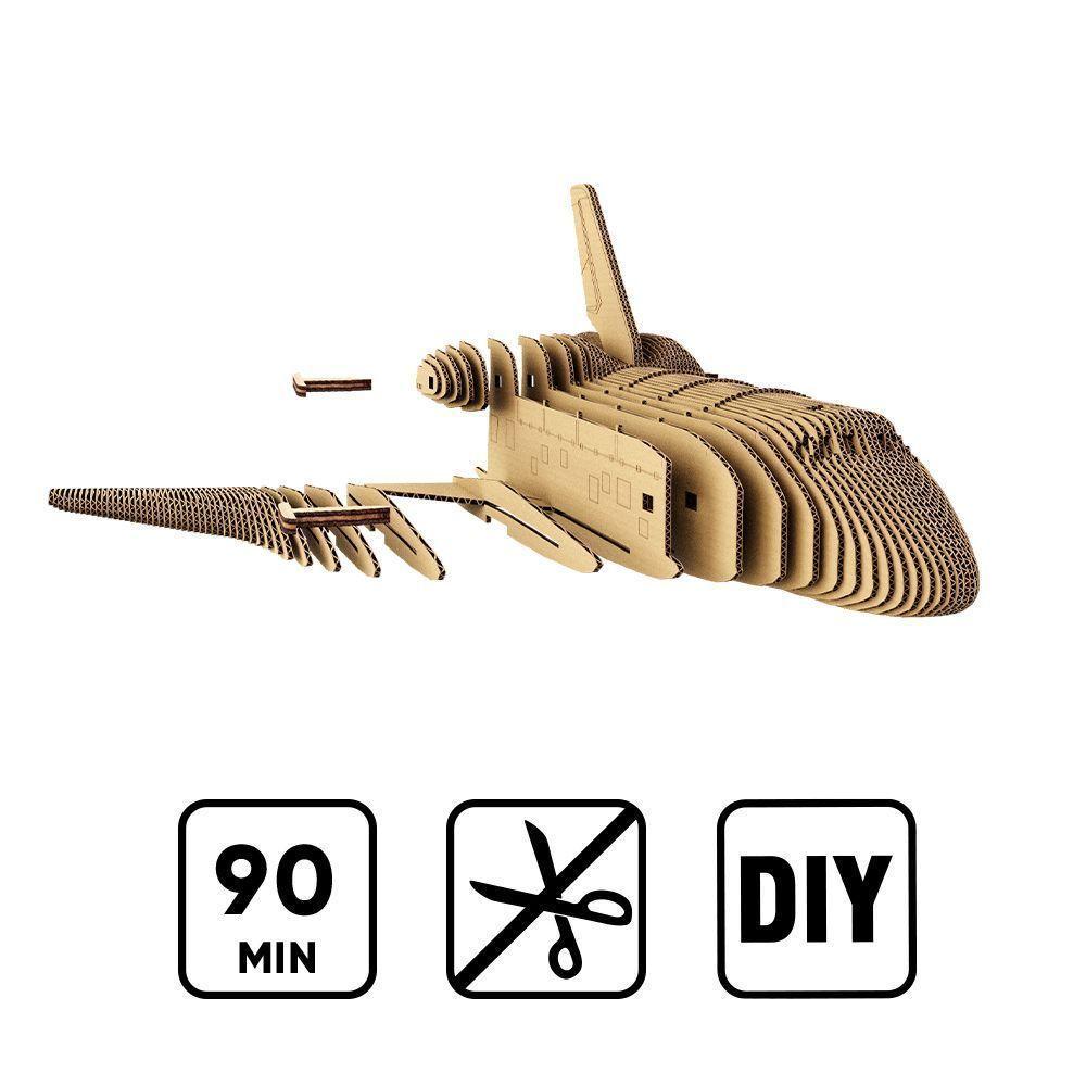 Пазл картонний 3D Cartonic Космічний шатл NASA Space Shuttle 179 деталей (2694807519) - фото 8 Пазл картонний 3D Cartonic Космічний шатл NASA Space Shuttle 179 деталей (2694807519) - фото 8