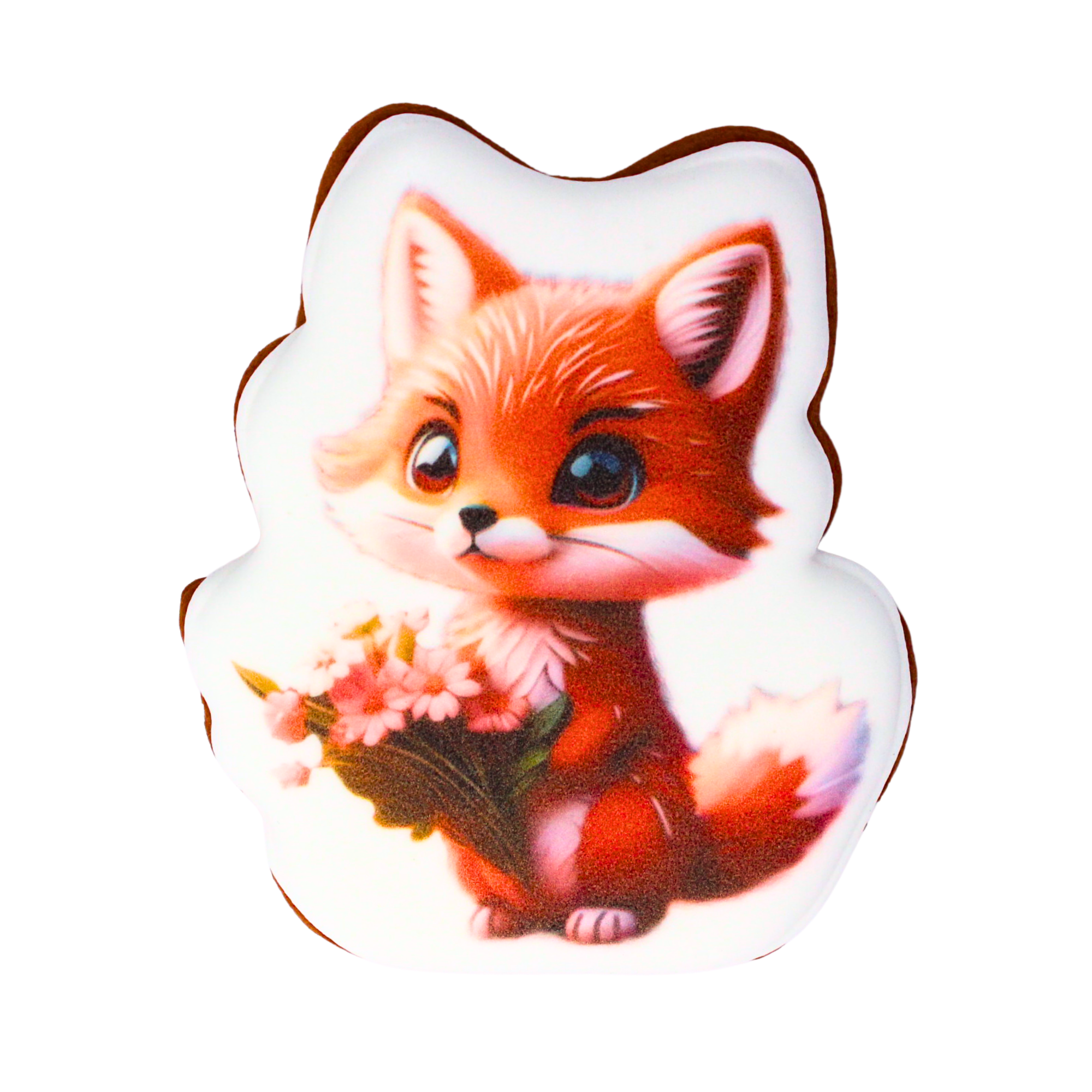 Пряник с принтом Крафт Печиво Лисичка 45 г