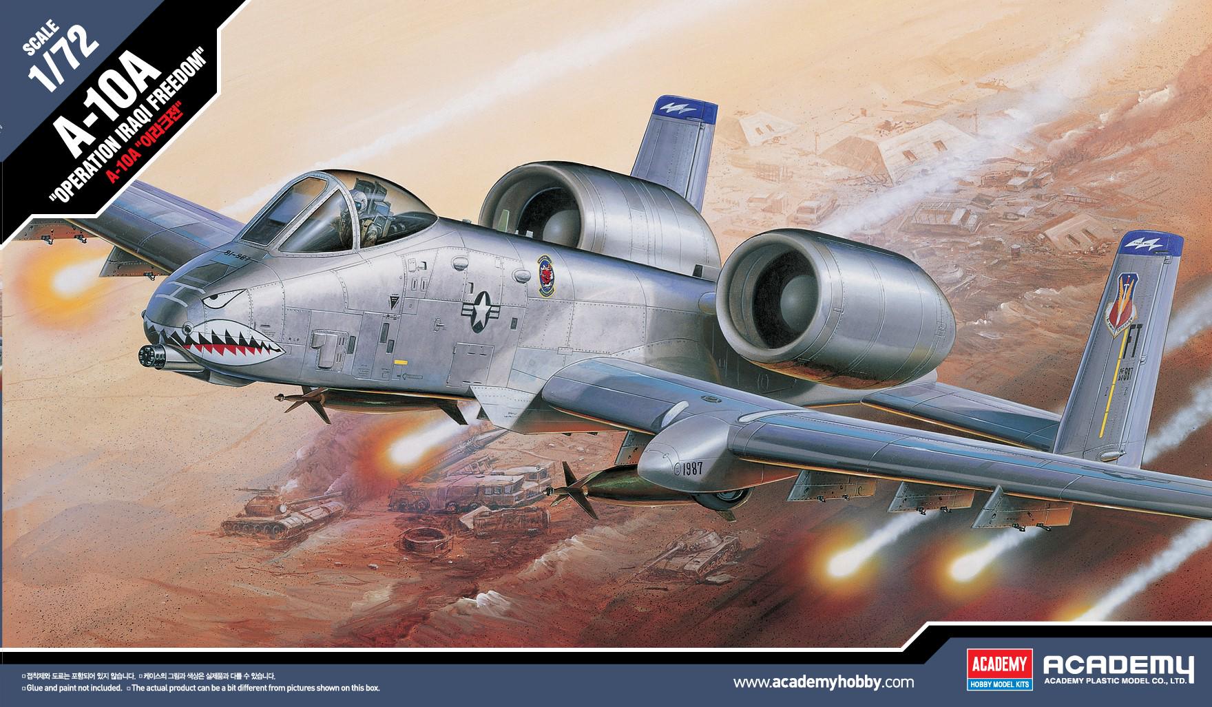 Сборная модель Academy A-10A Operation Iraqi Freedom 1:72 (12402)