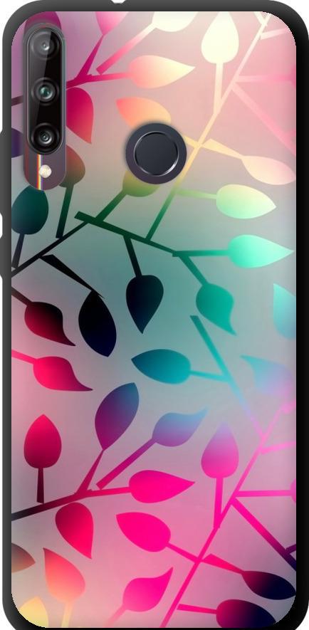 Чехол на Huawei P40 Lite E Листья (2235b-1875-42517)