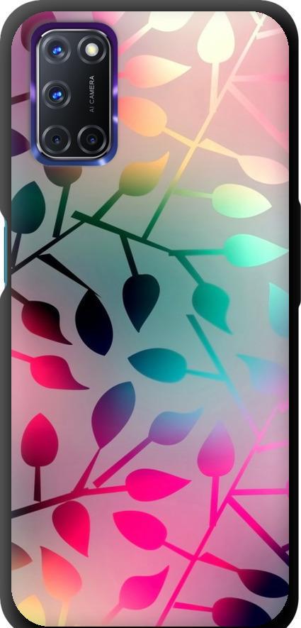 Чехол на Oppo A72 Листья (2235b-2011-42517)