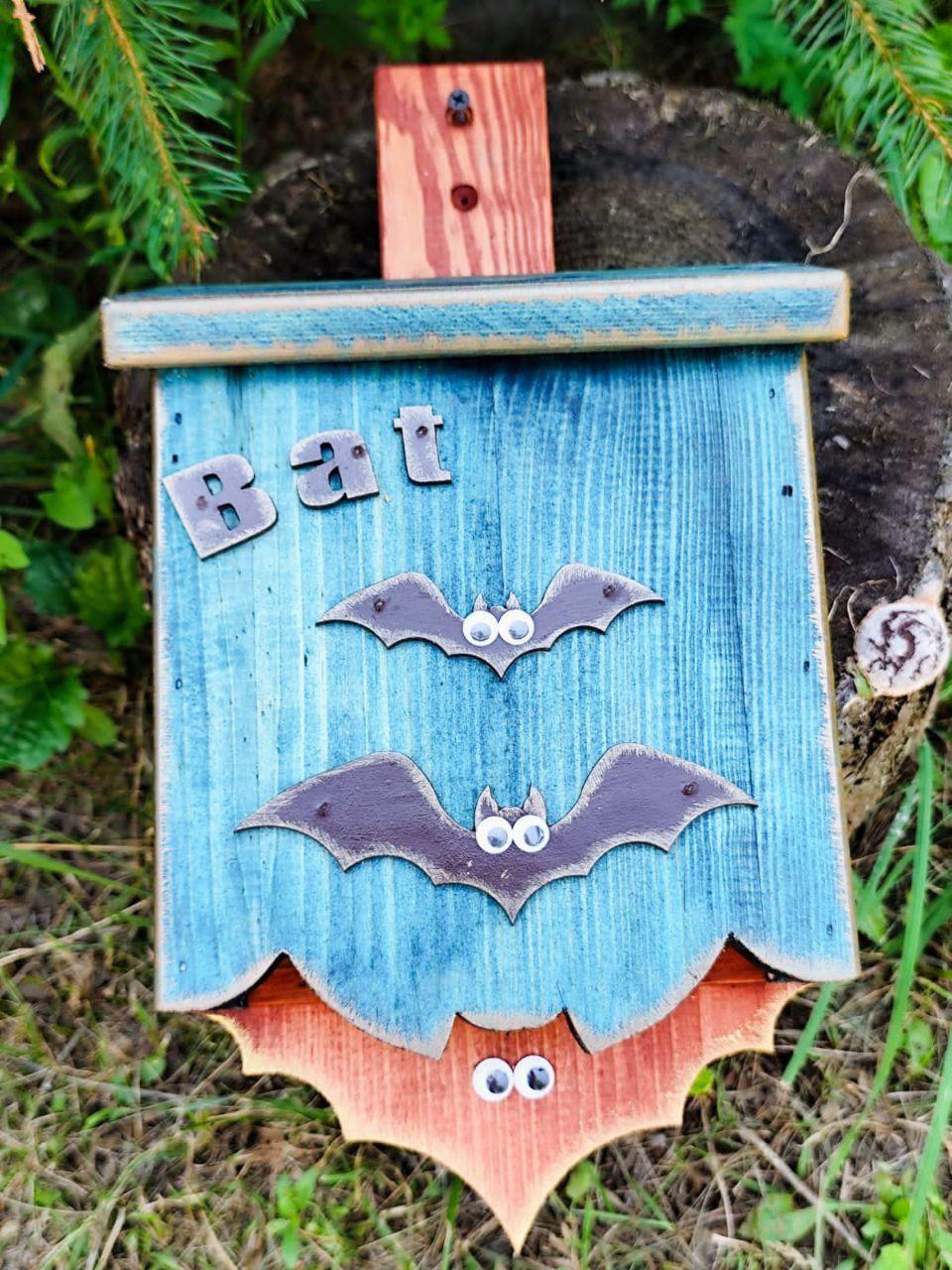 Дом для летучих мышей Сибелла подвесной 30х20х6,5 см Темно-Синий - фото 7 Дом для летучих мышей Сибелла подвесной 30х20х6,5 см Темно-Синий - фото 7