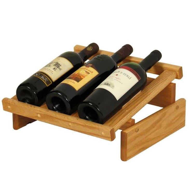 Полка для вина настольная Олибер 3 Сиена (Впс-303005)