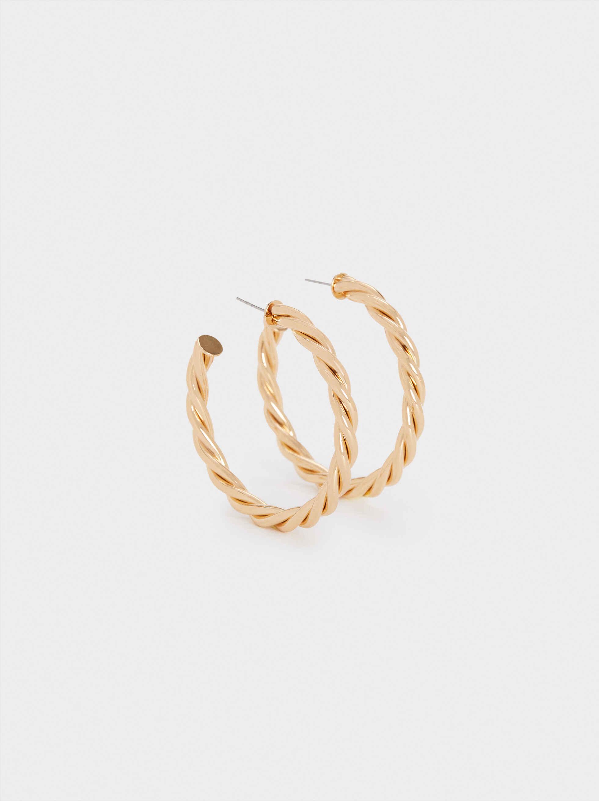 Женские серьги Parfois 182002 ONE Золотой