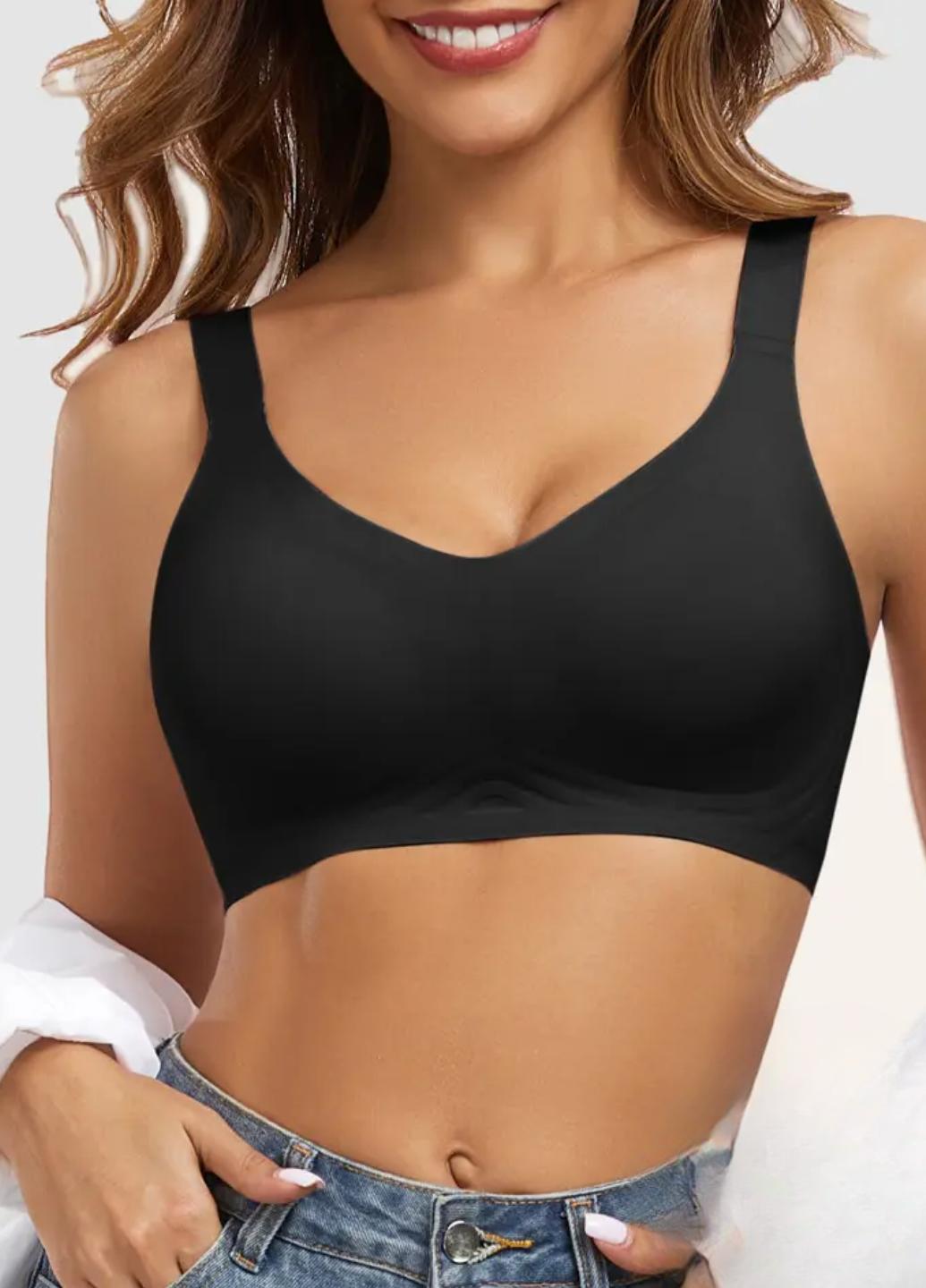 Топ женский Perfect Inspiration бесшовный на широких бретелях XXL Черный (1958-90-03) - фото 5