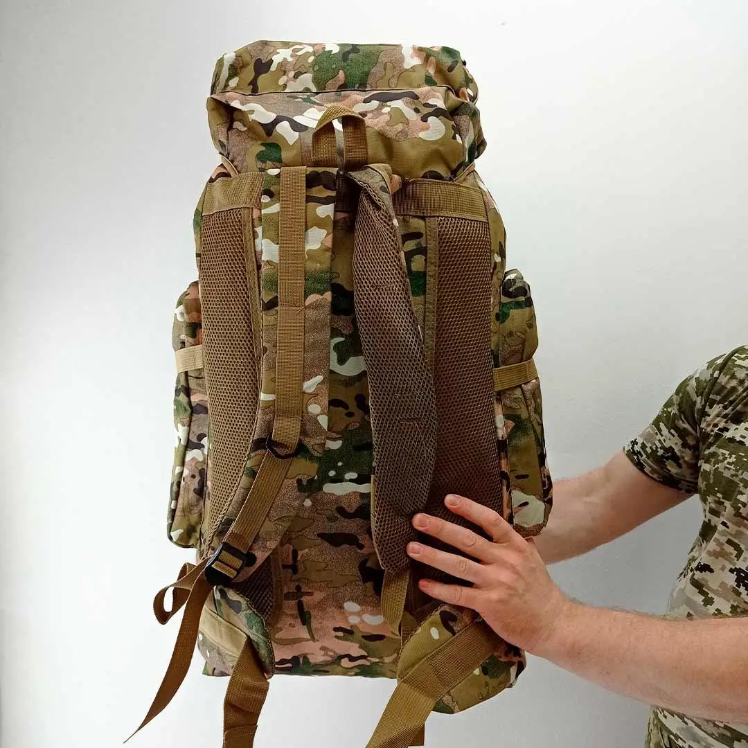 Рюкзак армійський Tactical із системою MOLLE 70 л Мультикам (ta70-new-multic) - фото 4 Рюкзак армійський Tactical із системою MOLLE 70 л Мультикам (ta70-new-multic) - фото 4