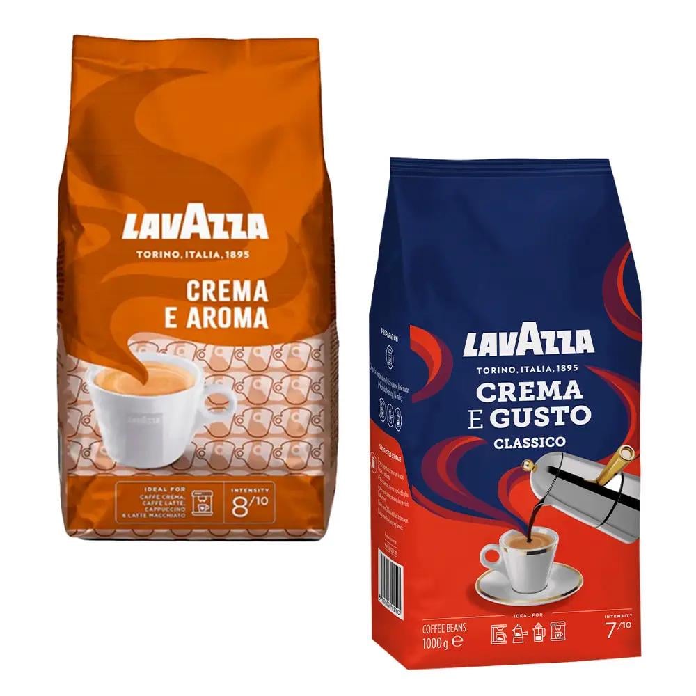 Комплект кави в зернах Lavazza Crema e Aroma та Lavazza Crema e Gusto 1×1 кг (36700639)