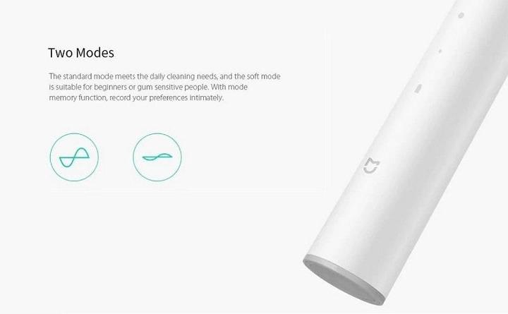 Електрична зубна щітка MiJia Sonic Electric Toothbrush T300 (White) - фото 3