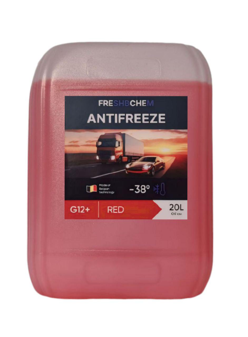 Антифриз Freshbchem G12+ 20 л Червоний (21477047)