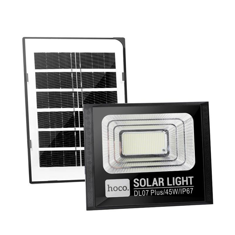 Лампа зовнішня Hoco DL07 Plus із сонячною панеллю 45W IP67 (609168) - фото 2 Лампа зовнішня Hoco DL07 Plus із сонячною панеллю 45W IP67 (609168) - фото 2