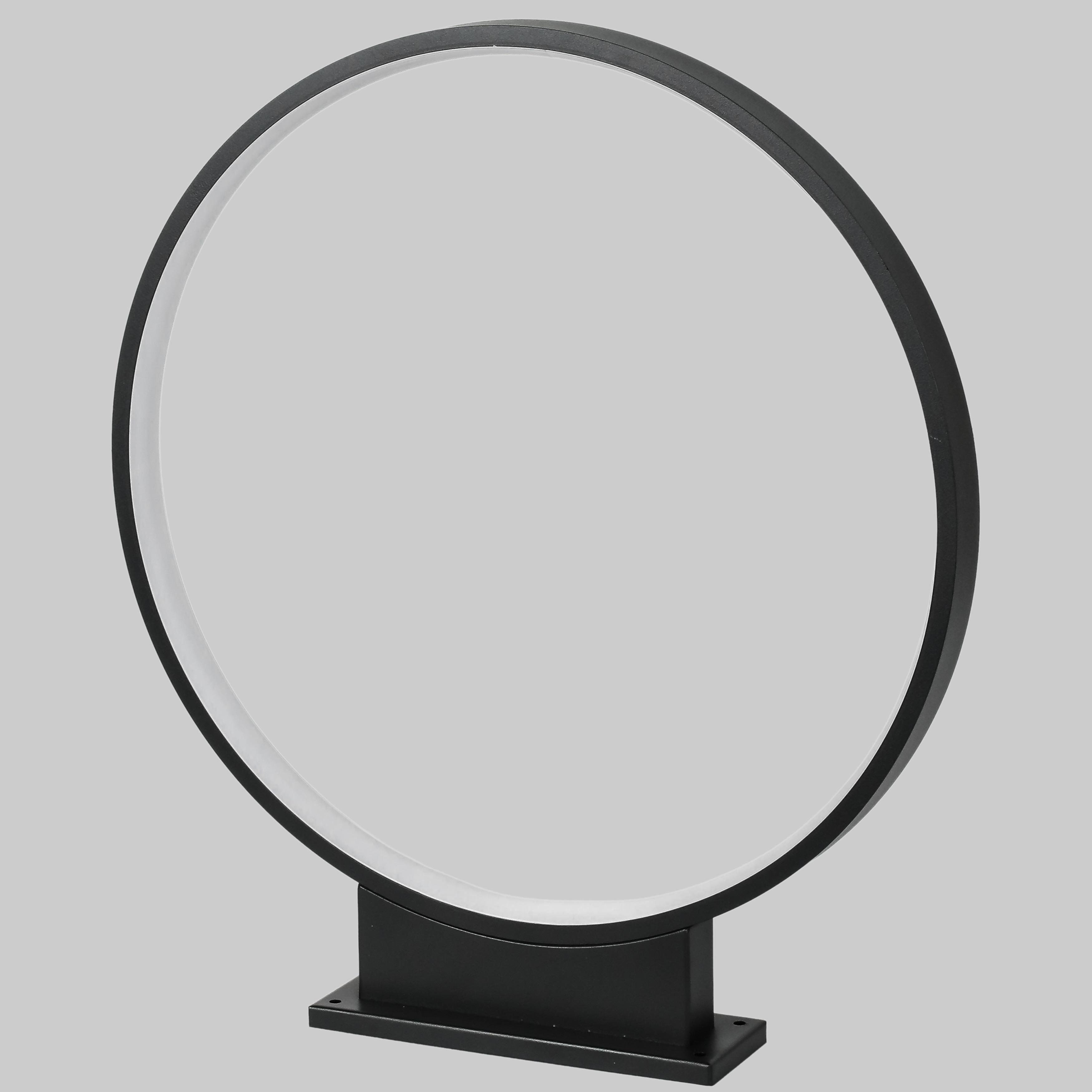 Светильник уличный напольный 26W в современном стиле Черный (923-C500 BK)