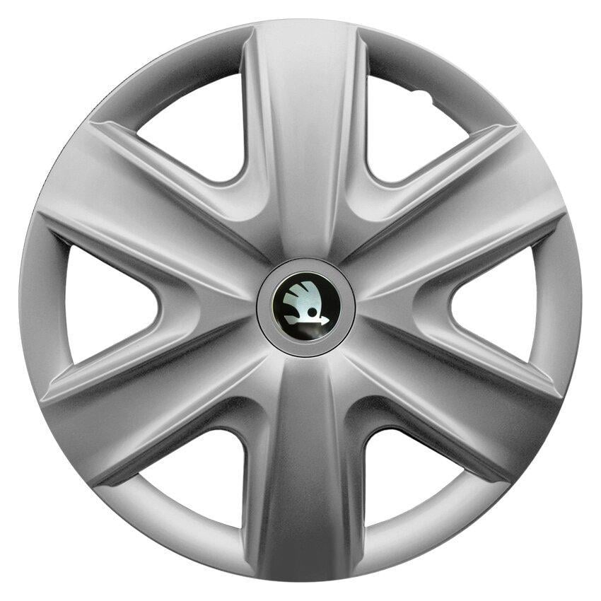 Комплект колпаков JAWOPLAST Hexan R16 для Skoda 4 шт. Silver (28434851)