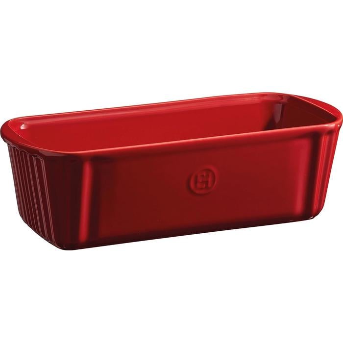 Форма для выпечки хлеба прямоугольная Emile Henry 31,5х13,5х9 см Бордовый (33972049)