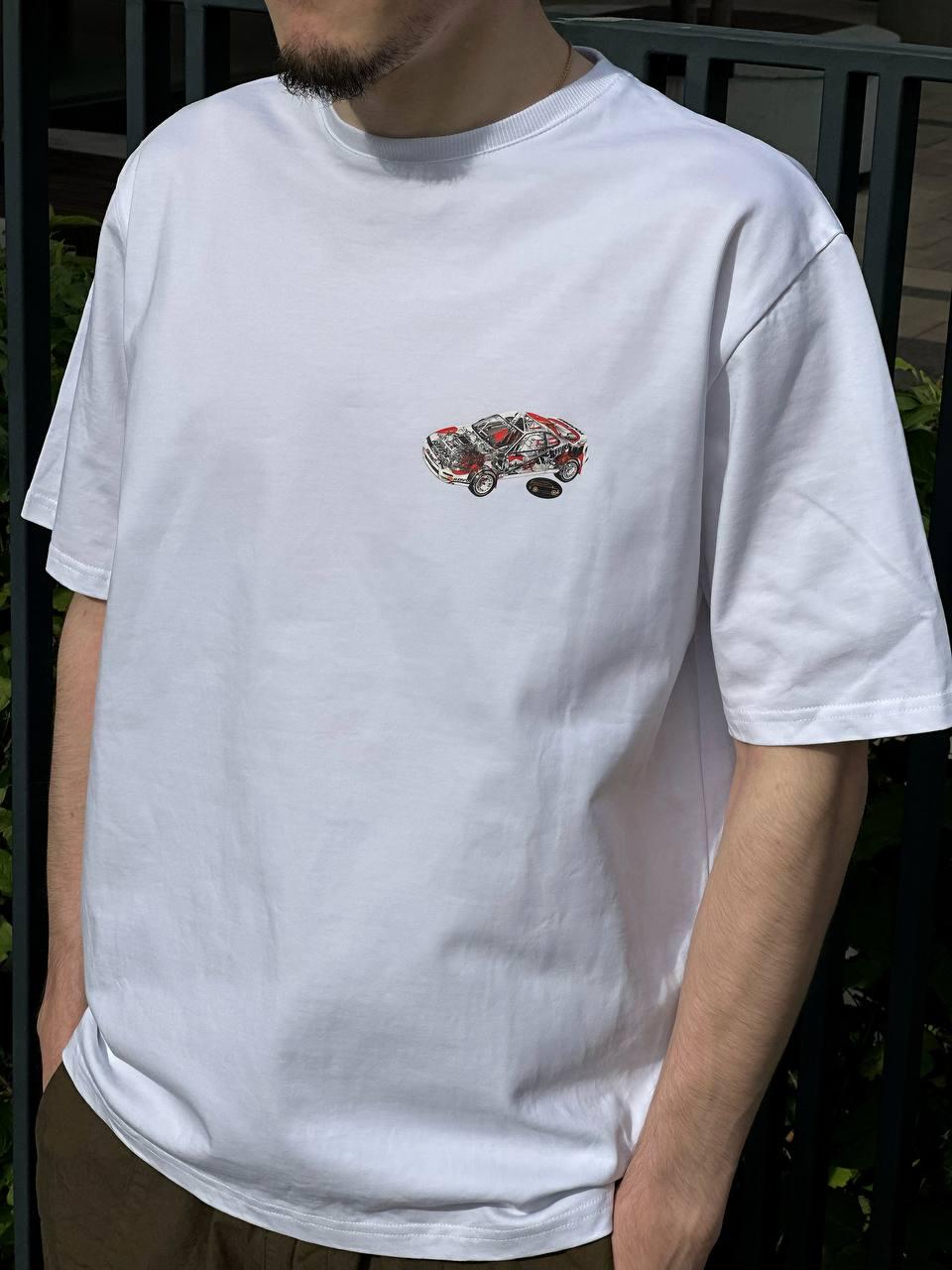 Футболка MEAN LTD Toyota Celica Turbo 4WD Group ST185 1992-94 XL Белый (MLD1850814) - фото 7 Футболка MEAN LTD Toyota Celica Turbo 4WD Group ST185 1992-94 XL Белый (MLD1850814) - фото 7