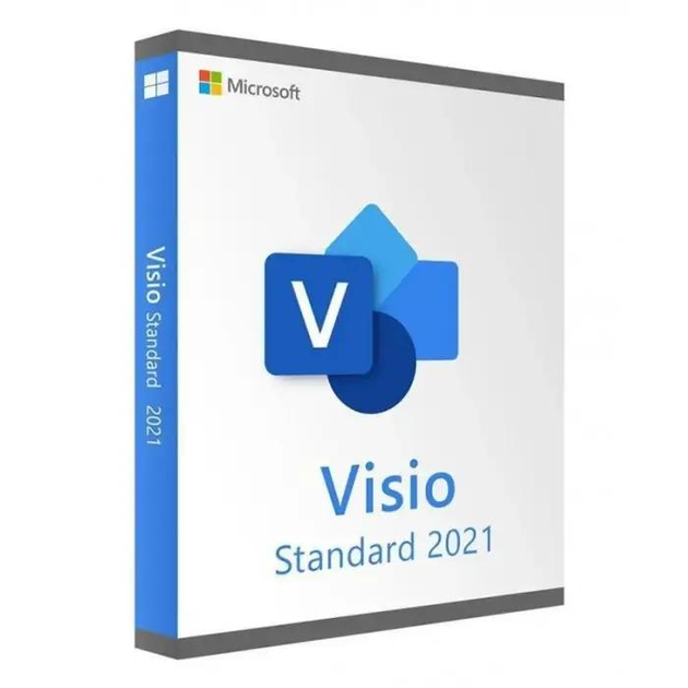 Лицензия електронная Microsoft Visio Professional 2021-box pack-1 PC