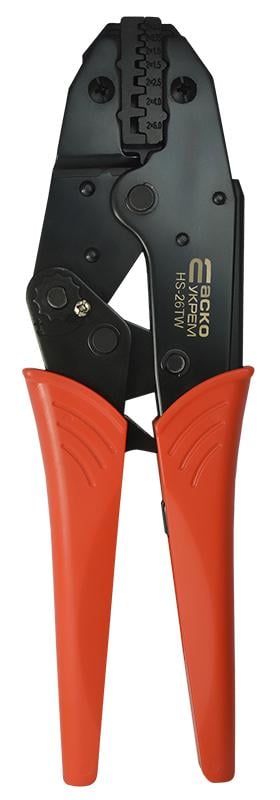 Обжимний інструмент АСКО-УКРЕМ HS-26TW 0,5-6 мм2 для подвійних трубчастих наконечників (A0170010125) - фото 2