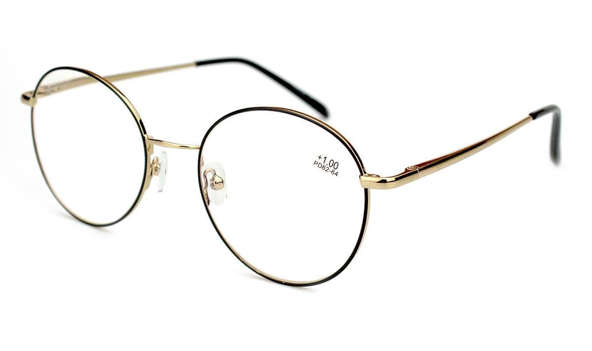 Окуляри для зору в металевій оправі Verse 319142S-1-C3 blueblocker +2,00