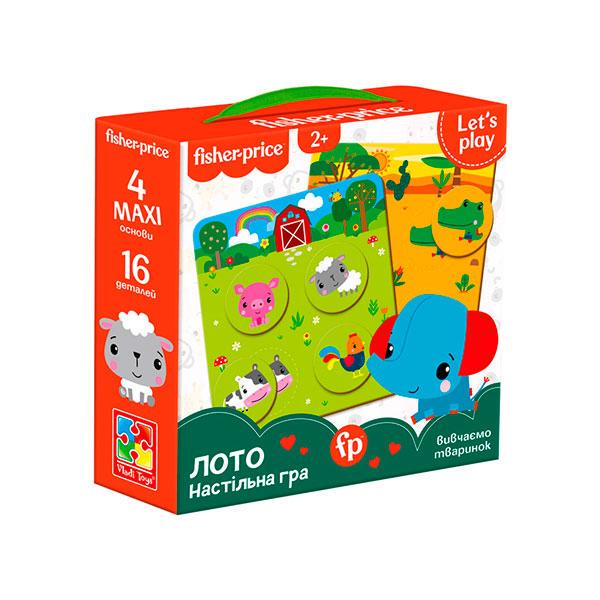 Игра настольная Лото. Изучаем животных VT2910-01 (31155613)