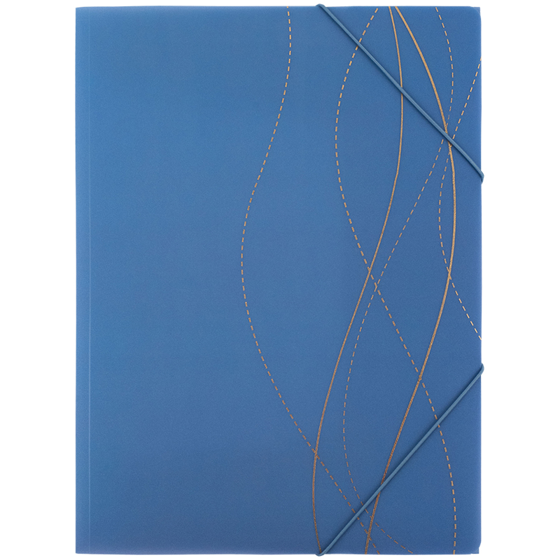 Папка на резинках Axent А4+ Waves-2 (1509-41-A)