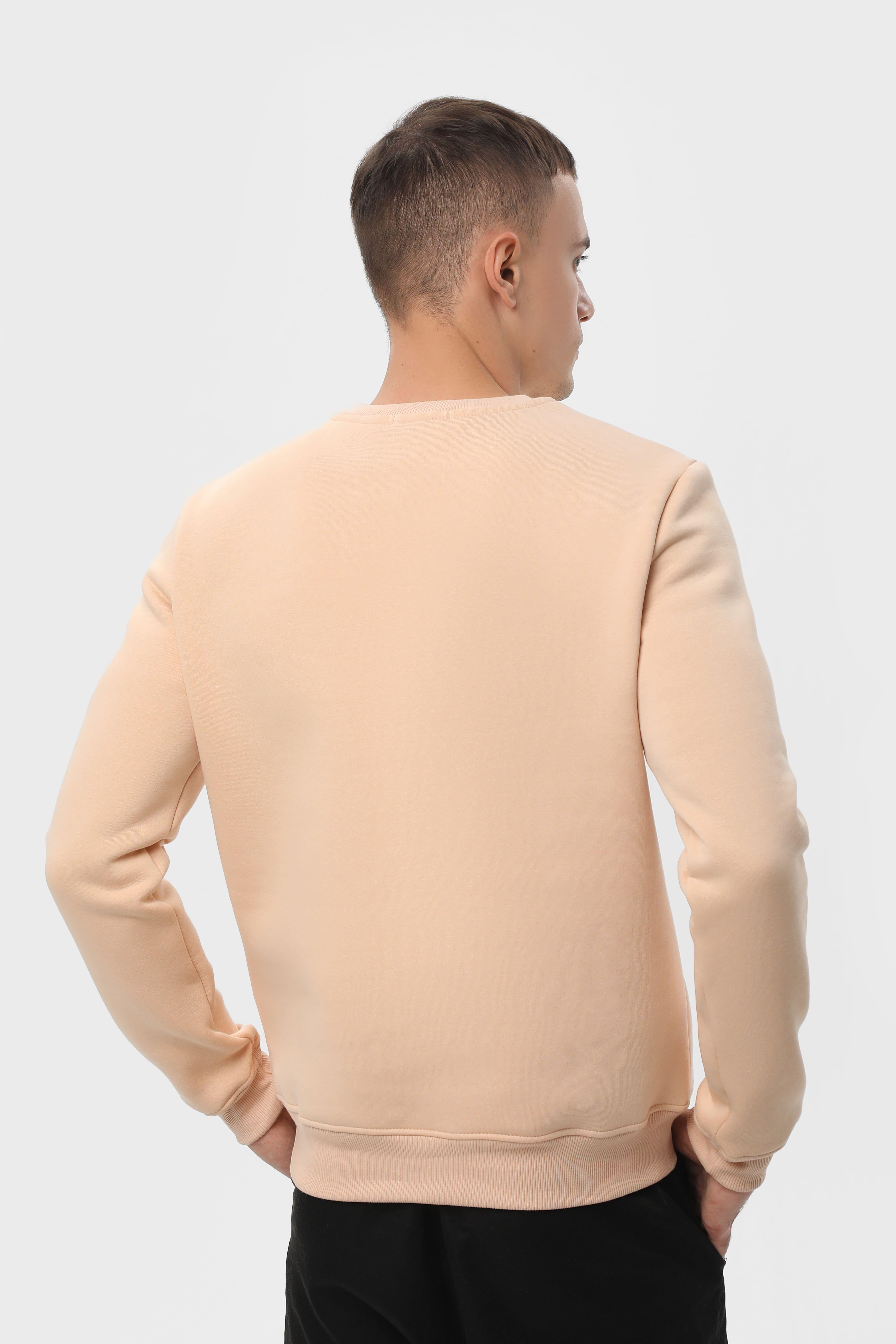 Світшот утеплений RAY BASIC U0301 UNISEX XXL Бежевий - фото 4