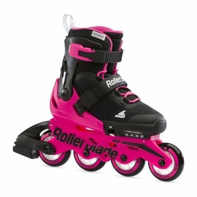 Ролики детские Rollerblade Microblade G 2021 Black/Neon Pink (Аopt.roliki20)