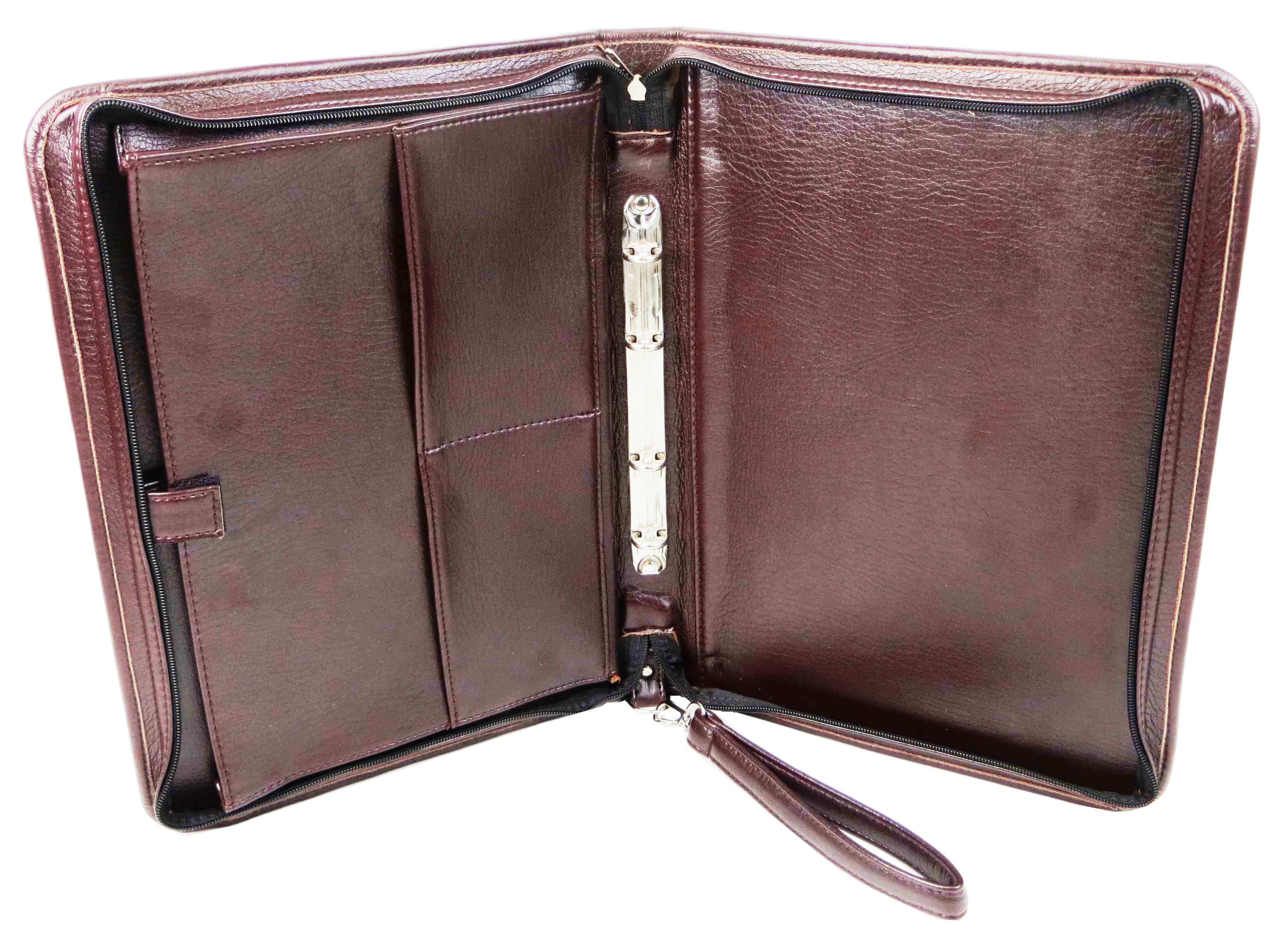 Папка деловая Exclusive для документов из экокожи Бордовый (710800 bordo) - фото 3 Папка деловая Exclusive для документов из экокожи Бордовый (710800 bordo) - фото 3